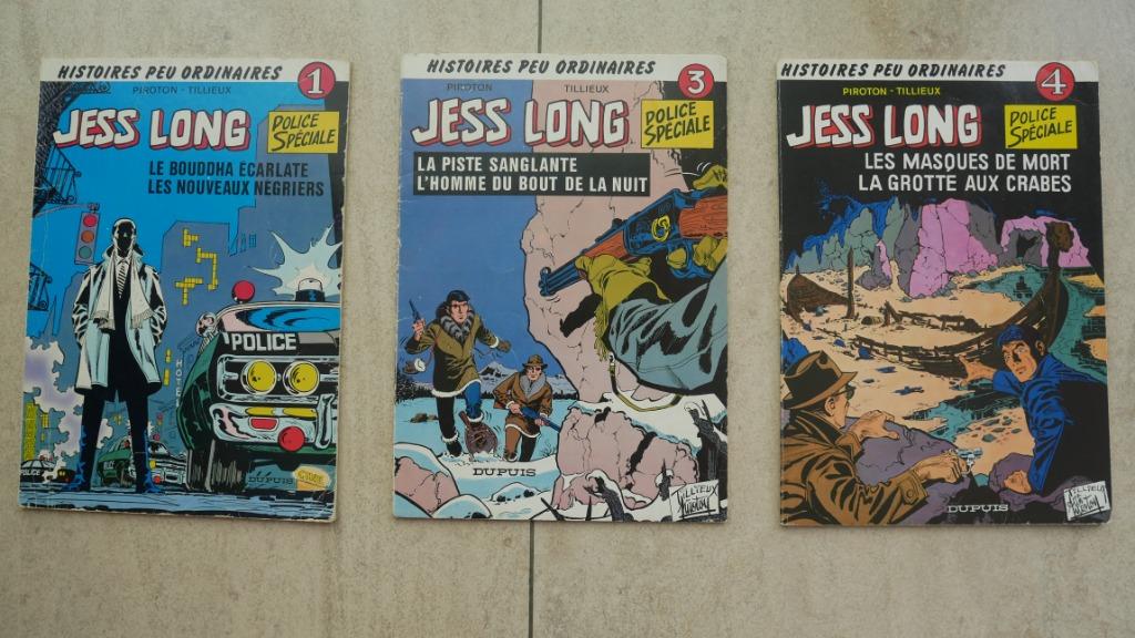 BD Jess Long  3 La piste sanglante, Enlèvement ou Envoi
