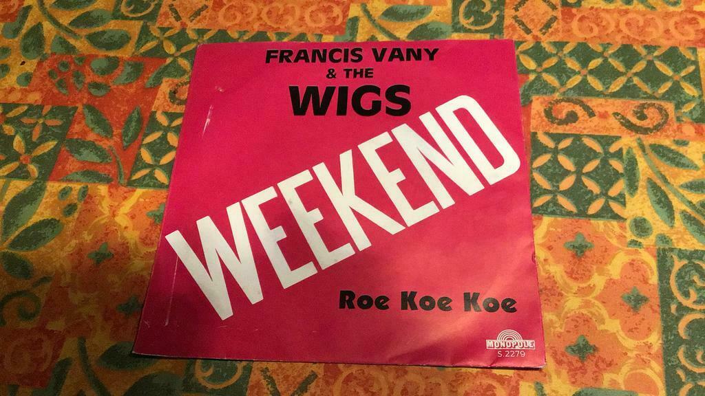 Francis Vany et les perruques Vynil single, Enlèvement ou Envoi, Single