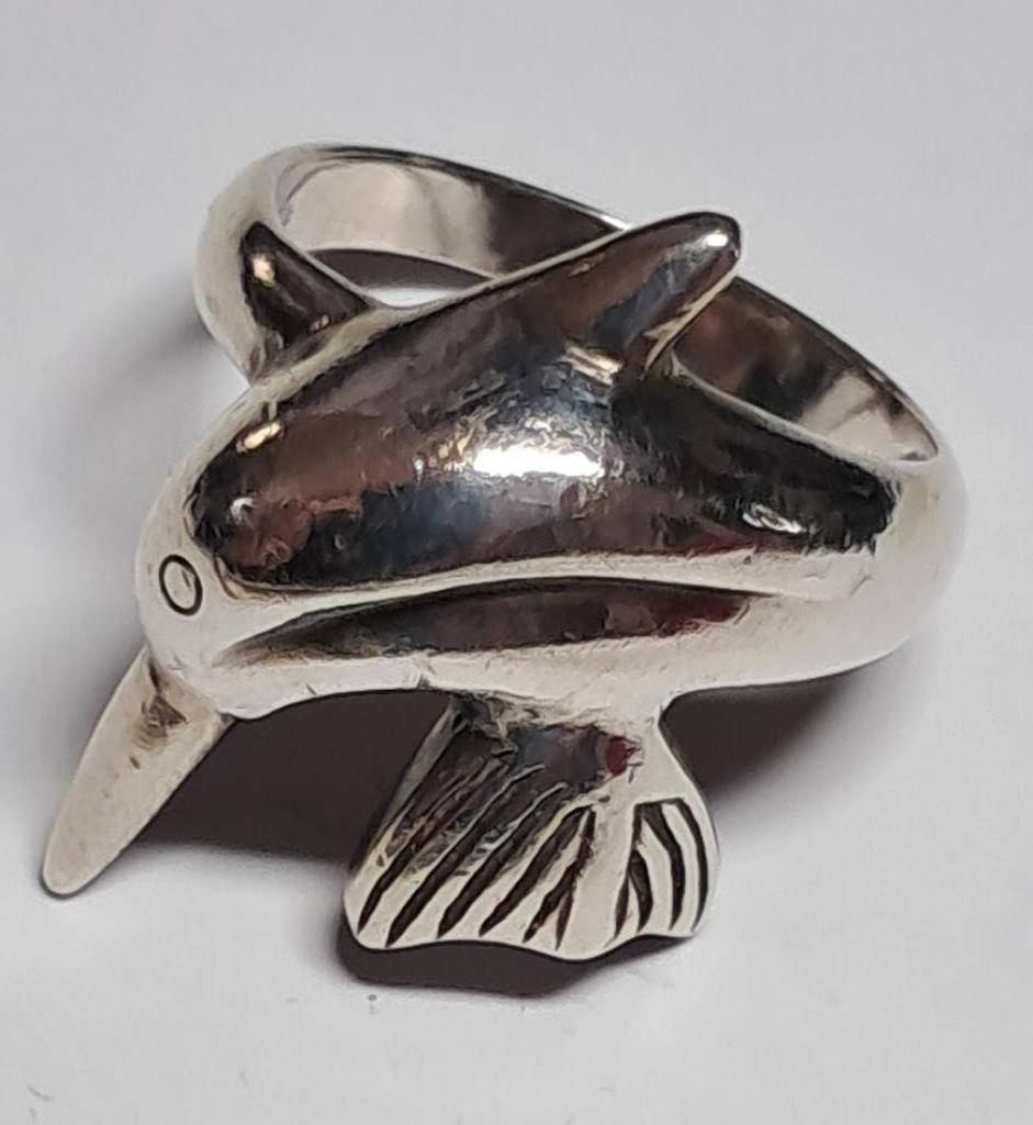 bague en argent "Grand Dauphin", Envoi, Comme neuf, Argent, Argent