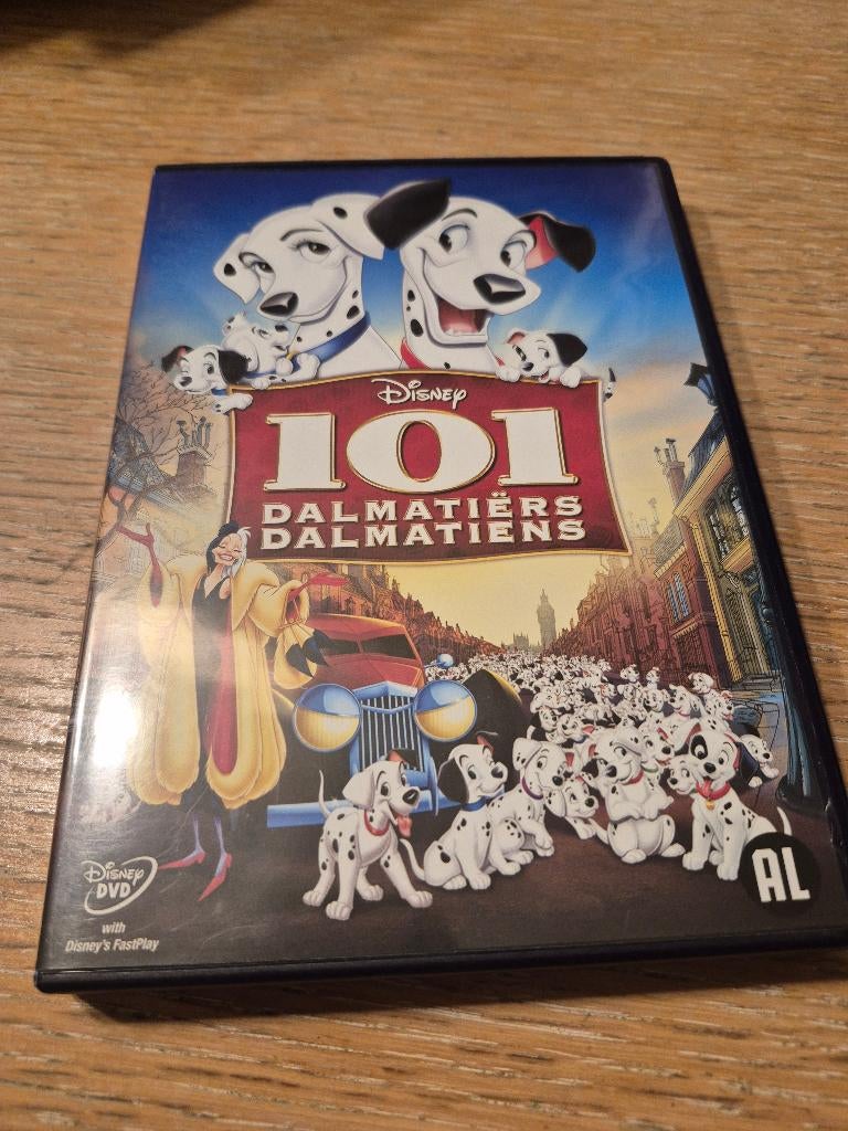 Dvd 101 Dalmatiërs (Disney) nummer 17, Cd's en Dvd's, Tekenfilm, Ophalen of Verzenden, Zo goed als nieuw, Alle leeftijden