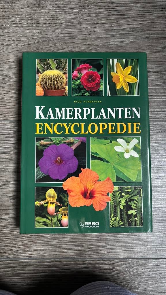 N. Vermeulen - Geillustreerde kamerplanten encyclopedie, Ophalen, Zo goed als nieuw, N. Vermeulen, Bloemen, Planten en Bomen