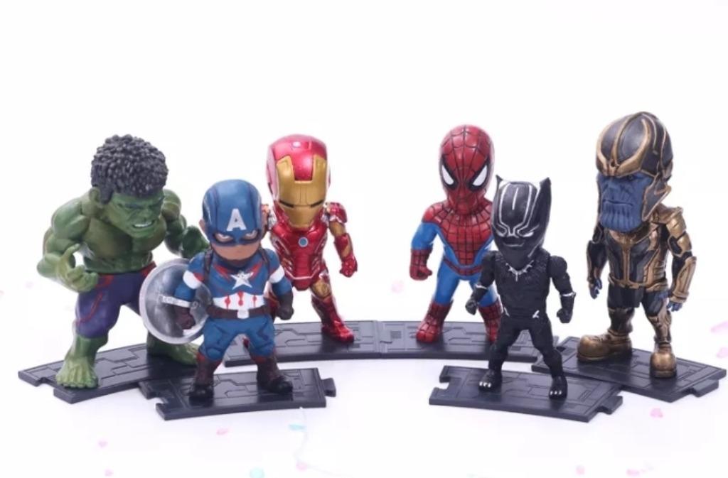Marvel Avengers figuren Nieuw - 6 stuks of 8 stuks, Ophalen of Verzenden, Nieuw