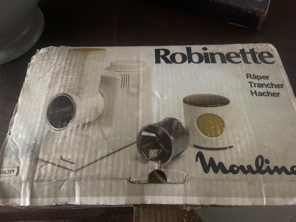 Robinette moulinex  raspen snijden hakken, Elektronische apparatuur, Keukenmixers, Ophalen