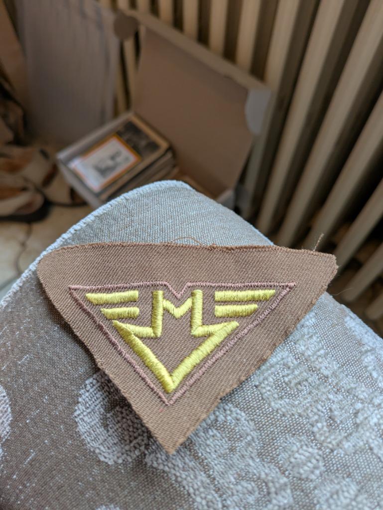 Kenteken leger, Enlèvement ou Envoi, Armée de terre, Emblème ou Badge