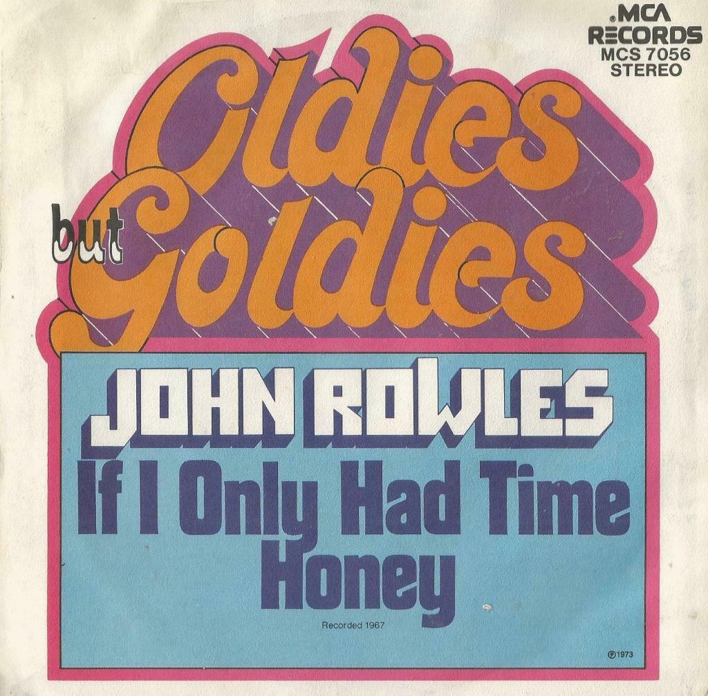 John Rowles – If I only had time / Honey – Single, Ophalen of Verzenden, Gebruikt, Pop