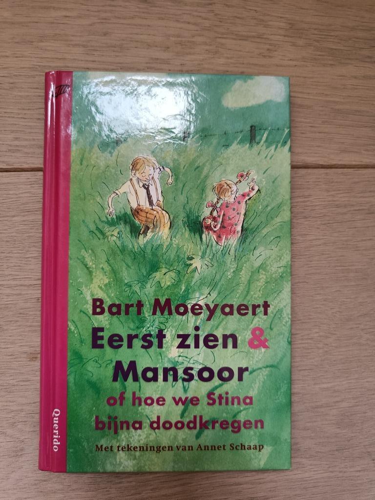 Kinderboek: Eerst zien & Mansoor (Bart Moeyaert), Boeken, Ophalen of Verzenden, Zo goed als nieuw, Fictie, Bart Moeyaert