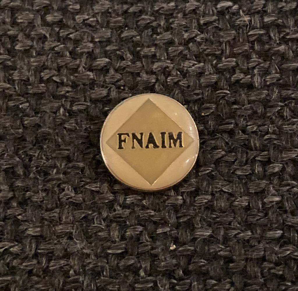 PIN - FNAIM - La Fédération nationale de l'immobilier, Envoi, Utilisé, Autres sujets/thèmes, Insigne ou Pin's