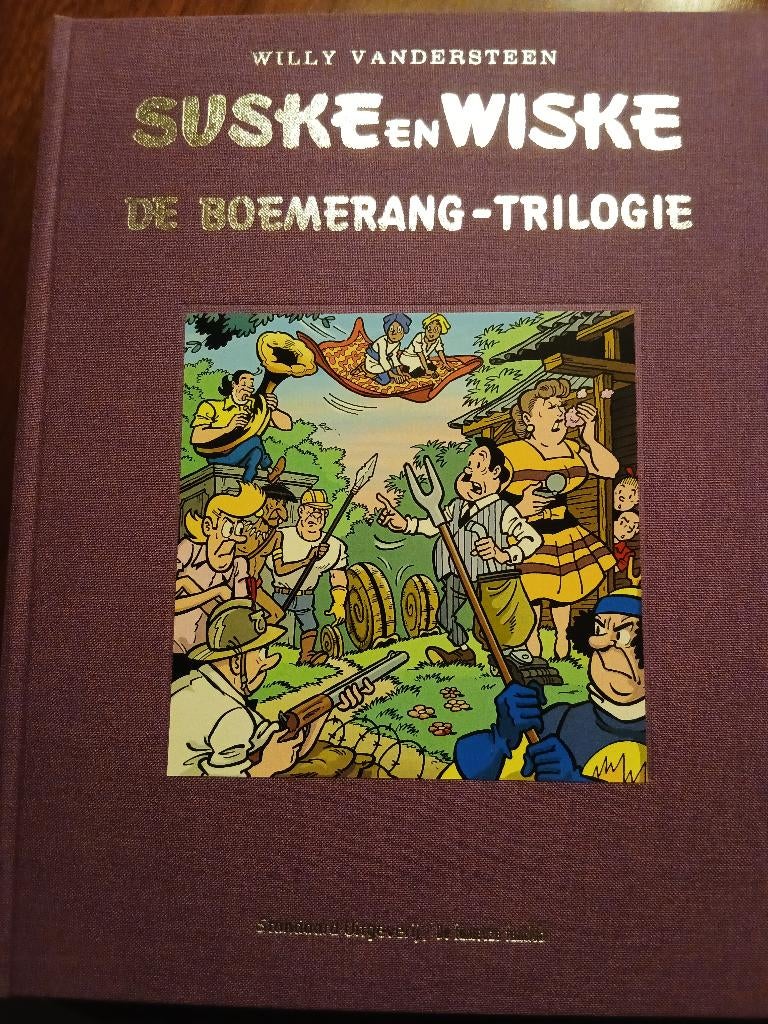 De Boemerang-trilogie, Luxe, gesigneerd,  met stofzuigerzak, Boeken, Willy Vandersteen, Eén stripboek, Nieuw, Ophalen of Verzenden