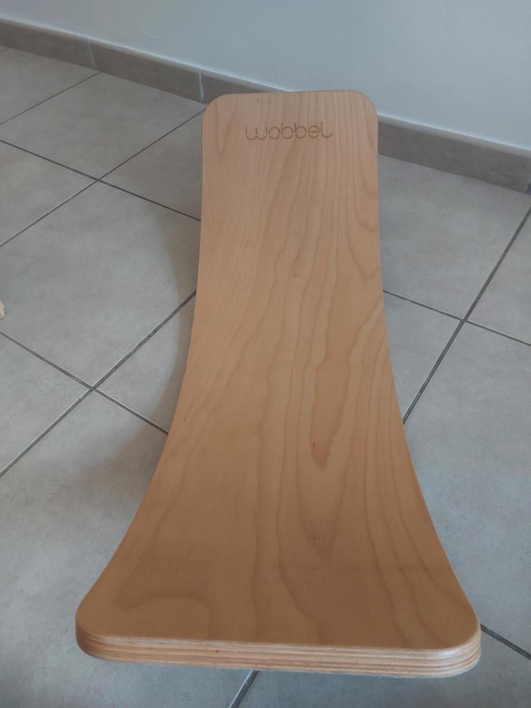 Wobbel Original Laquée avec Feutre – planche d’Équilibre, Enlèvement