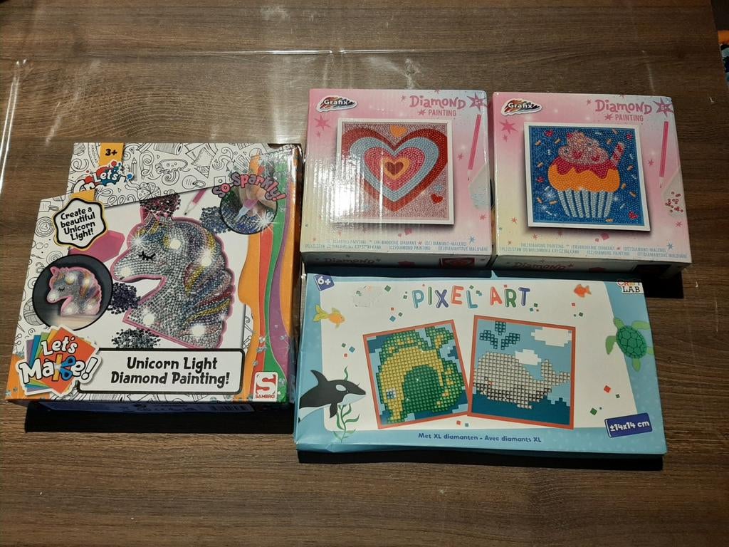Set Diamond painting nieuw, Enlèvement
