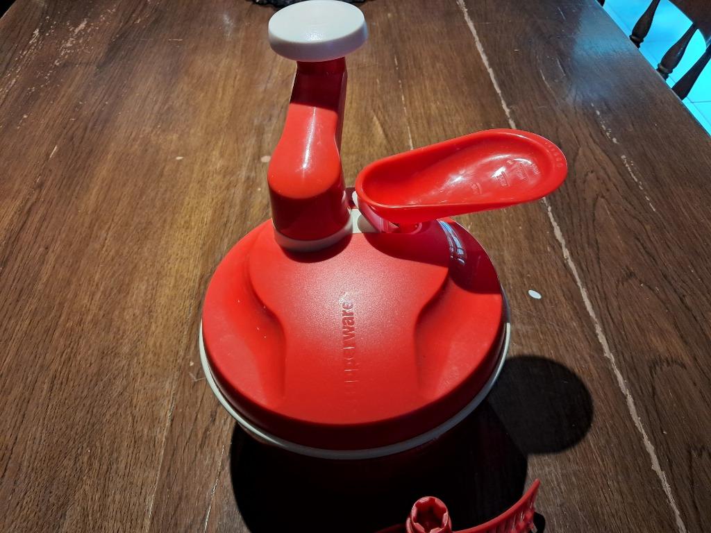 Tupperware quickchef, Ophalen, Gebruikt, Rood, Overige typen