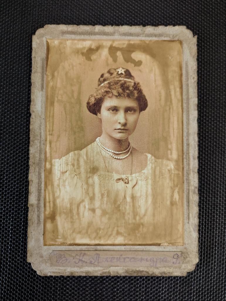 Portret van de latere laatste keizerin, Verzenden, Gebruikt, Buitenland, Foto