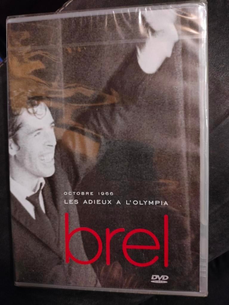 Jacques Brel - les adieux à l'Olympia octobre 1966, Ophalen of Verzenden, Nieuw in verpakking