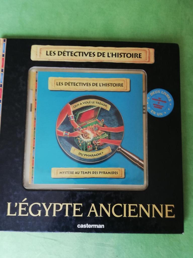 Les détectives de l'Histoire : L'Égypte ancienne - Les détec, Enlèvement ou Envoi, Utilisé, Casterman, Non-fiction