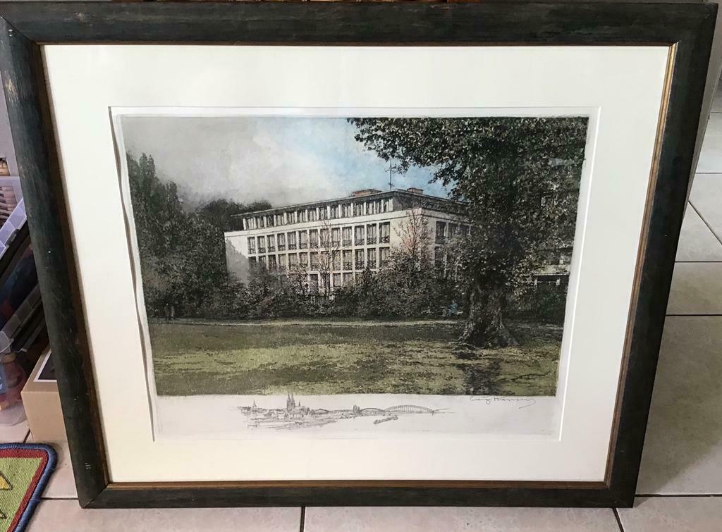 Tekening Keulen, Ophalen
