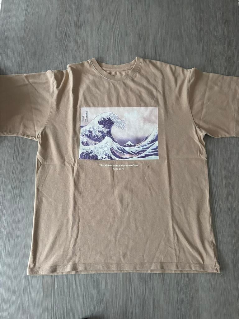 Oversized t-shirt maat M, Maat 38/40 (M), Beige, Ophalen of Verzenden, Zo goed als nieuw