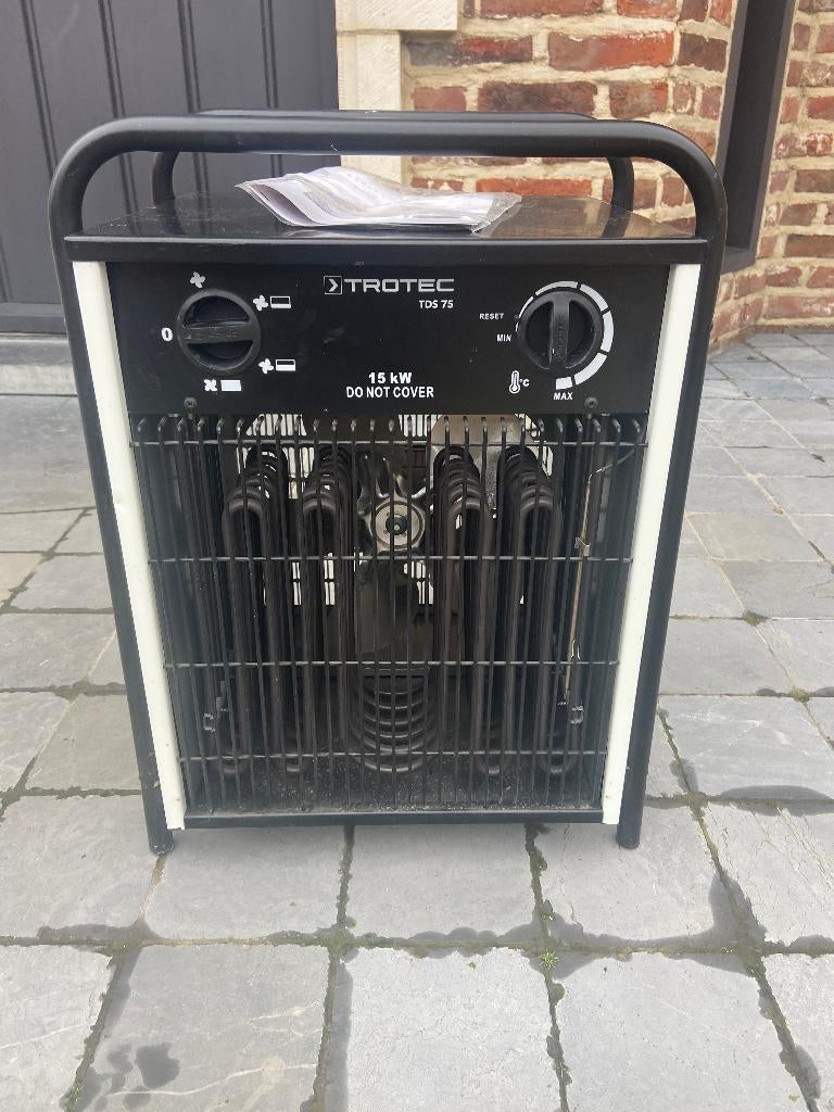 verwarming--bouwdroger- elektrische verwarming, Doe-het-zelf en Bouw, Verwarming en Radiatoren, Ophalen