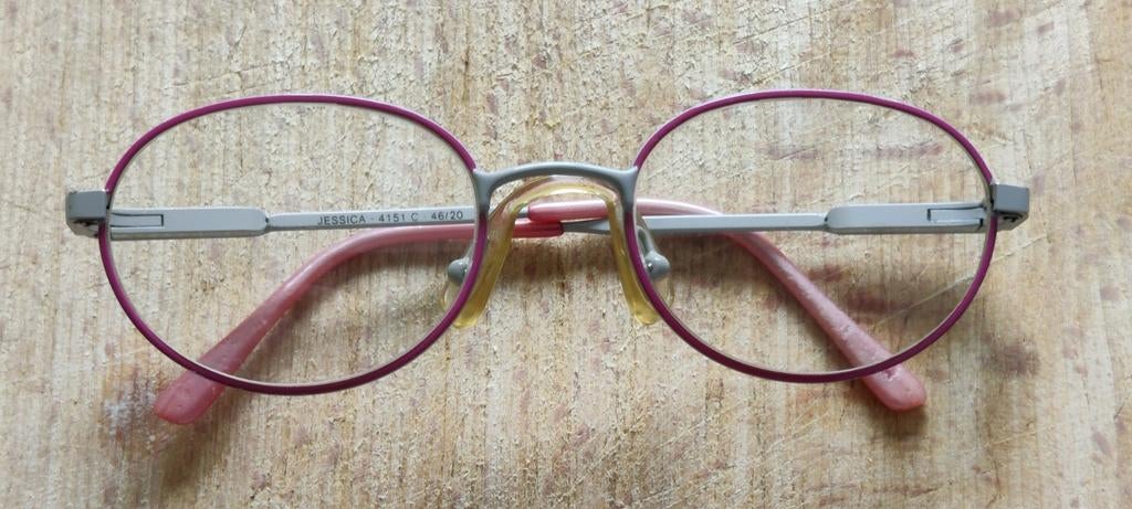 Monture pour enfant (fille), Enlèvement, Utilisé, Gris, Lunettes