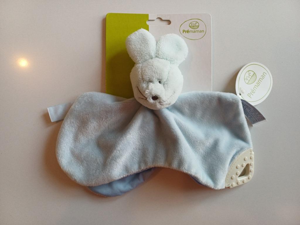 NIEUW knuffeldoekje konijn van Prémaman, Ophalen of Verzenden, Nieuw, Overige typen