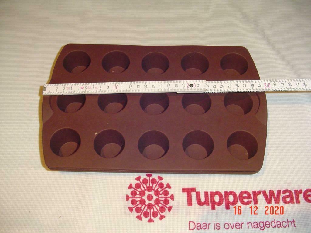 Tupperware Multiflex Mini Muffin ex demo, Enlèvement ou Envoi, Comme neuf, Brun