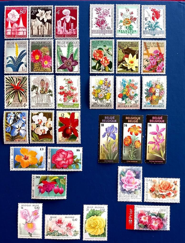 Floralies gantoises MNH **, Timbres & Monnaies, Timbres | Europe | Belgique, Envoi, Non oblitéré, Gomme originale, Neuf