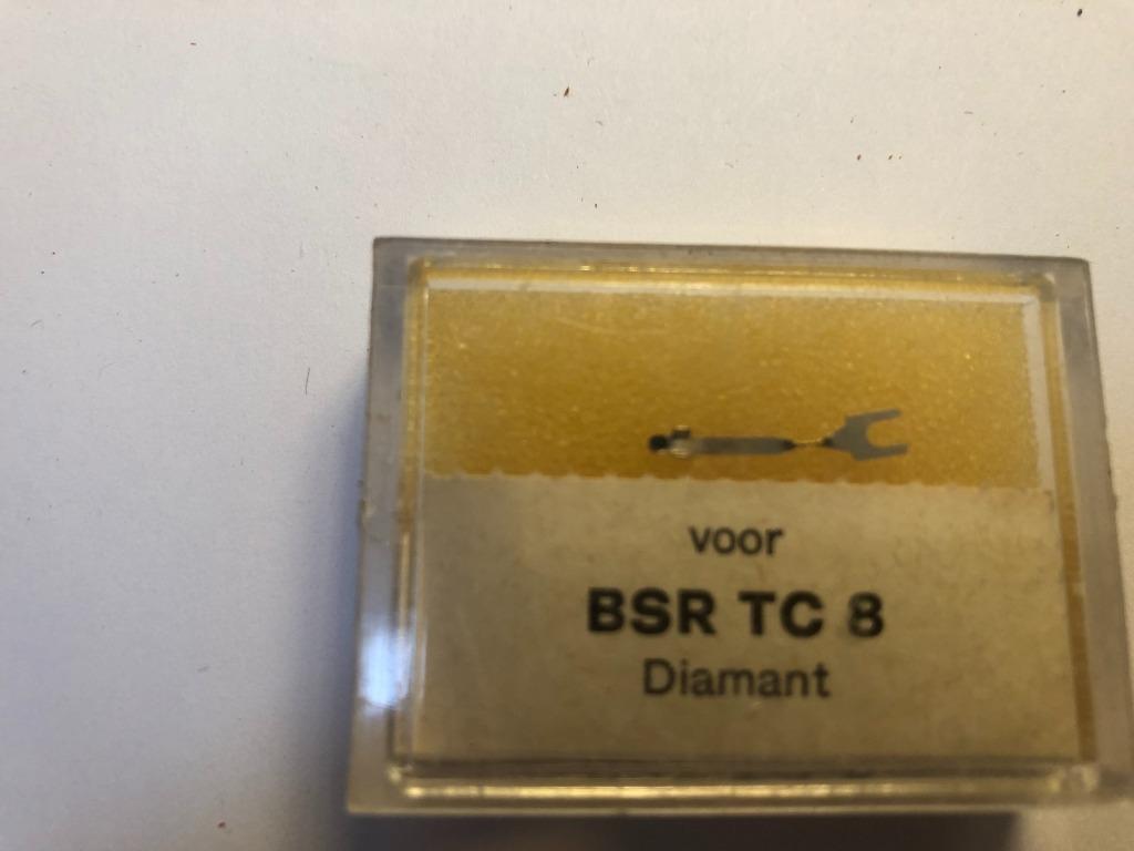 Saphir de rechange BSR TC 8, diamant d'origine, NEUF, Enlèvement, Neuf, Pièce tourne-disques