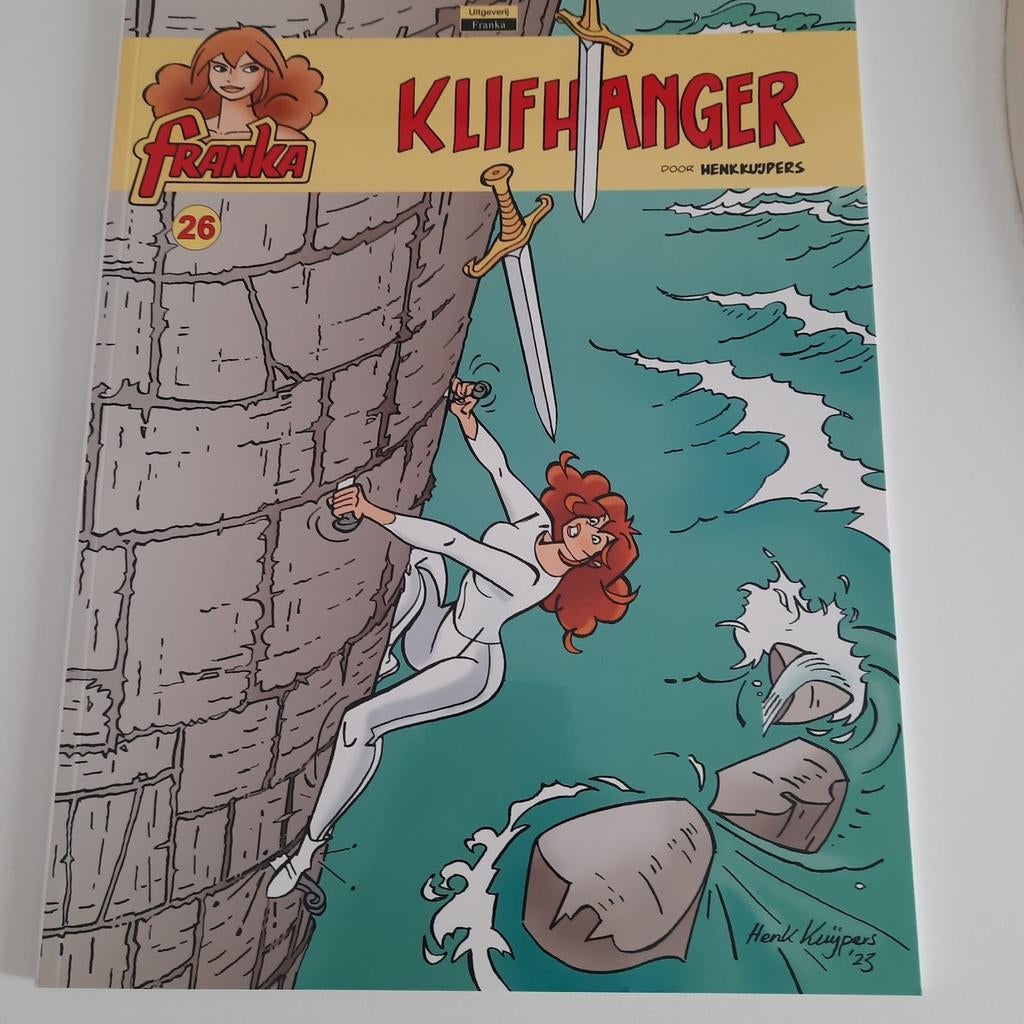 FRANKA nr.26 : KLIFHANGER *NIEUW* en ONGELEZEN, Boeken, Stripverhalen, Nieuw, Eén stripboek, Ophalen