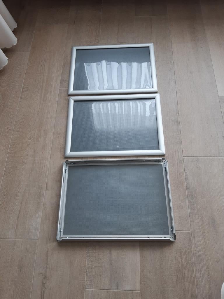 3 fotolijsten kliksysteem  A3 formaat 1 verkocht, Ophalen of Verzenden, Gebruikt