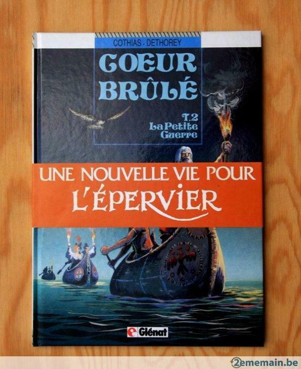 Coeur brûlé  EO 1992  comme neuf, Utilisé