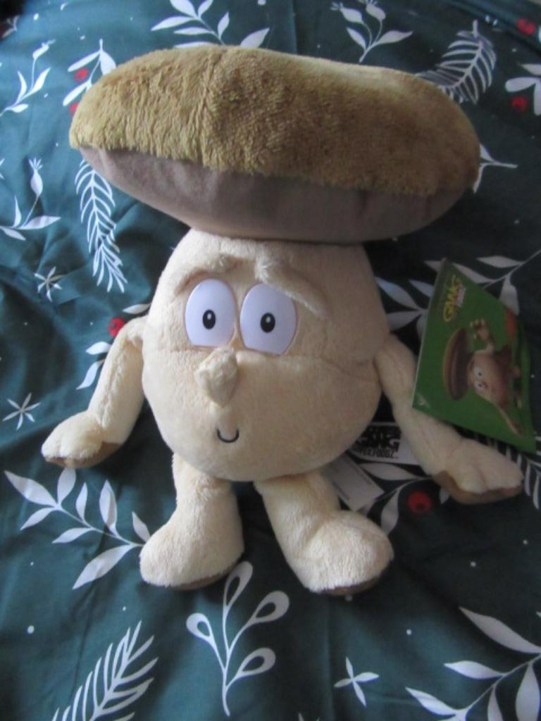 Knuffel : vitaminies / vitamini : Champignon -- delhaize, Overige supermarkten, Ophalen of Verzenden