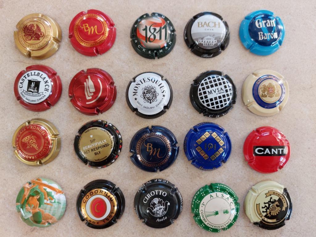 lot van 20 capsules, Envoi
