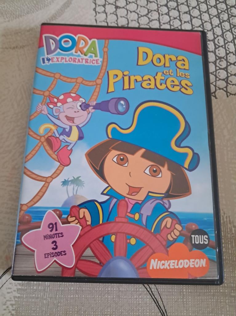 Lot de 5 DVDs Dora l'exploratrice, Vanaf 6 jaar, Ophalen of Verzenden, Zo goed als nieuw, Tekenfilm