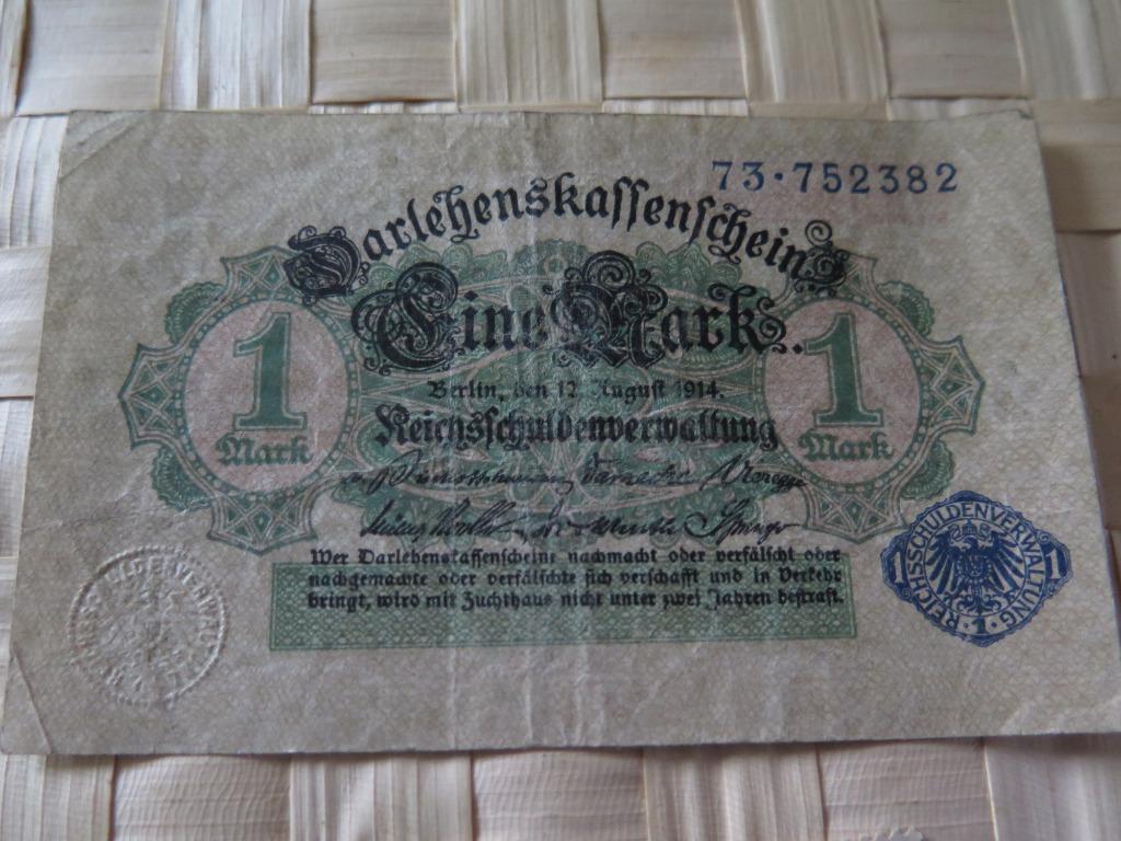 ancien timbres Allemagne temps de guerre, Enlèvement ou Envoi, Empire allemand, Affranchi