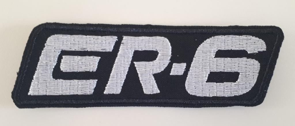 Kawasaki ER-6 strijkplaatje patch - 103 x 33 mm, Ophalen of Verzenden, Nieuw