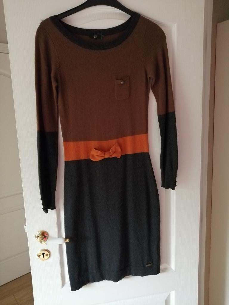 Dameskleedje Dept maat S/M, Enlèvement, Taille 38/40 (M), Brun