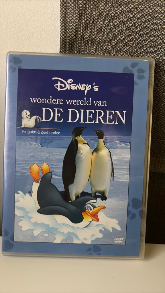 DVD Disney’s wondere wereld vd dieren (Pinguïns & zeehonden), Enlèvement ou Envoi, Utilisé