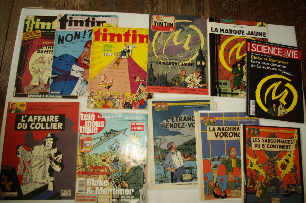 Lot Spécial E-P. Jacobs + Blake & Mortimer, Complete serie of reeks, Ophalen of Verzenden, Gelezen, Edgar Pierre Jacobs