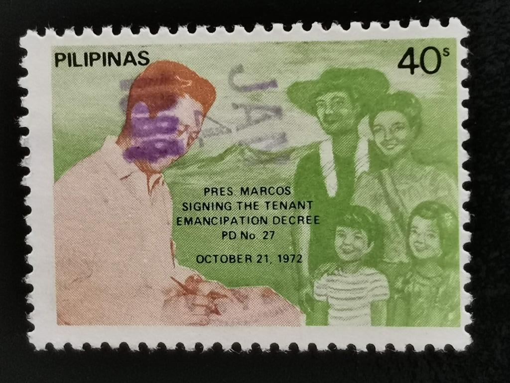Philippines 1983 - Le président Marcos, Enlèvement ou Envoi, Affranchi, Asie du Sud Est
