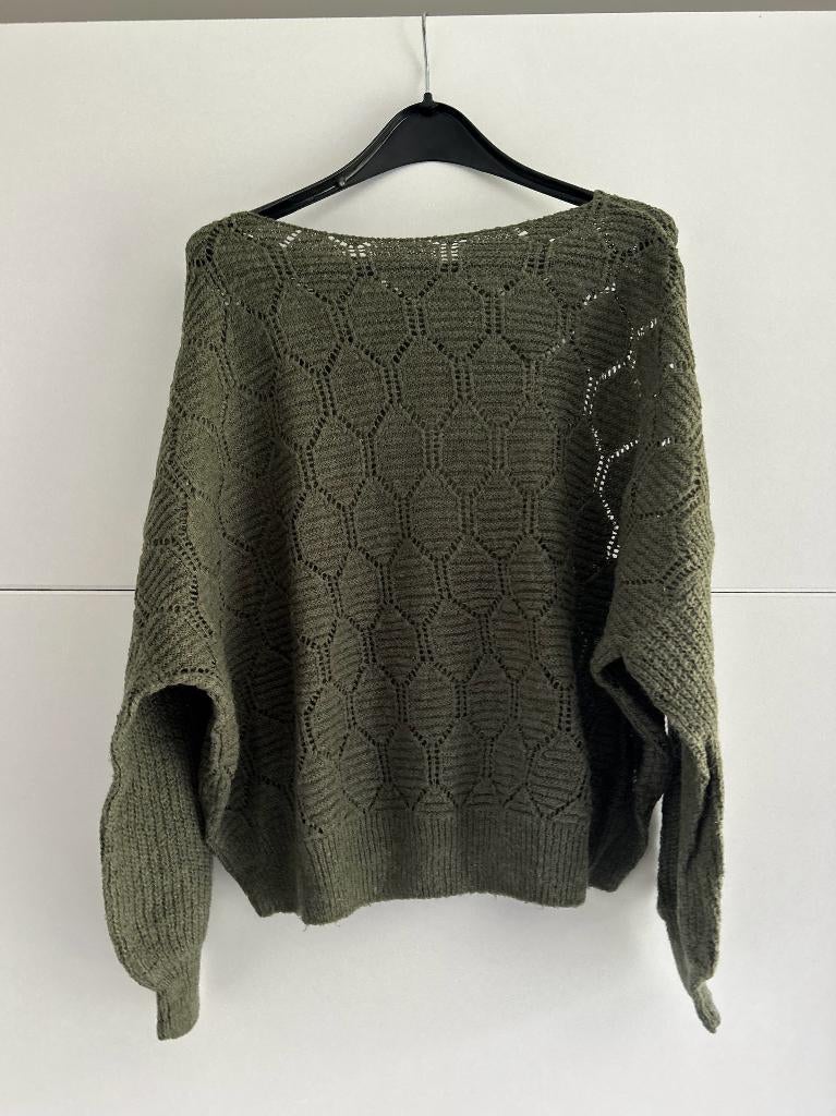 JBC JoliRonde kaki pull, Kleding | Dames, Zwangerschapskleding, JBC, Trui of Vest, Maat 46/48 (XL) of groter, Ophalen of Verzenden