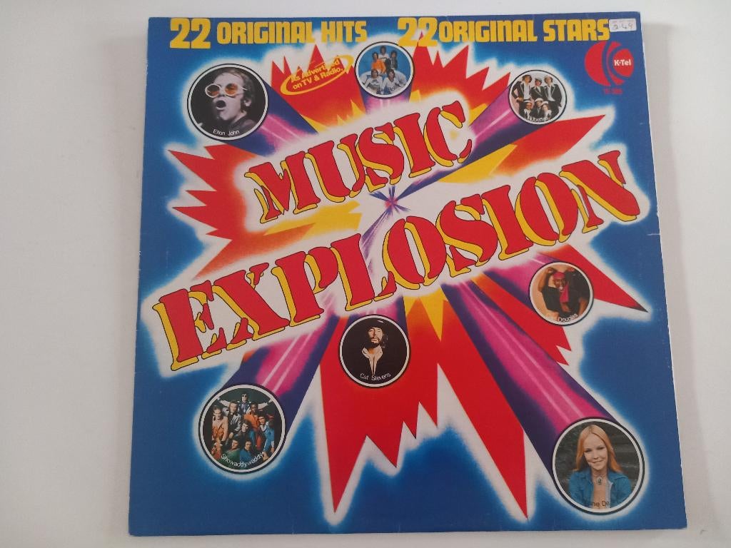 Vinyl LP Music Explosion Classic Rock Pop Funk Soul, Cd's en Dvd's, Vinyl | Verzamelalbums, Pop, 12 inch, Ophalen of Verzenden