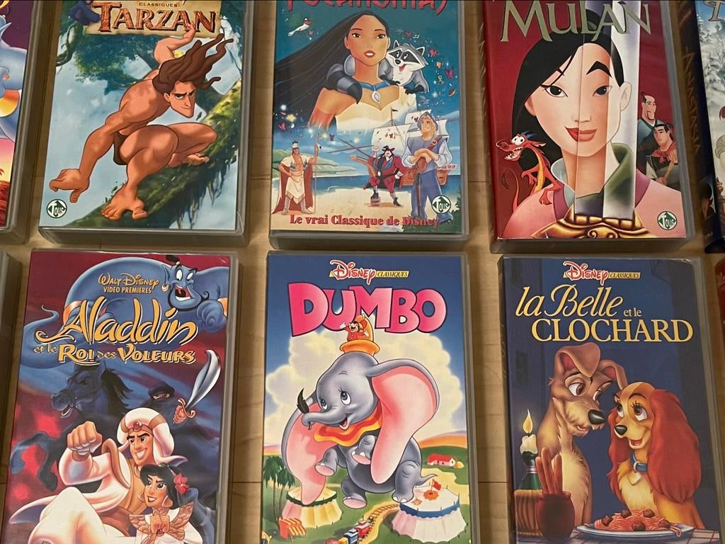 Cassettes vidéo VHS, Utilisé