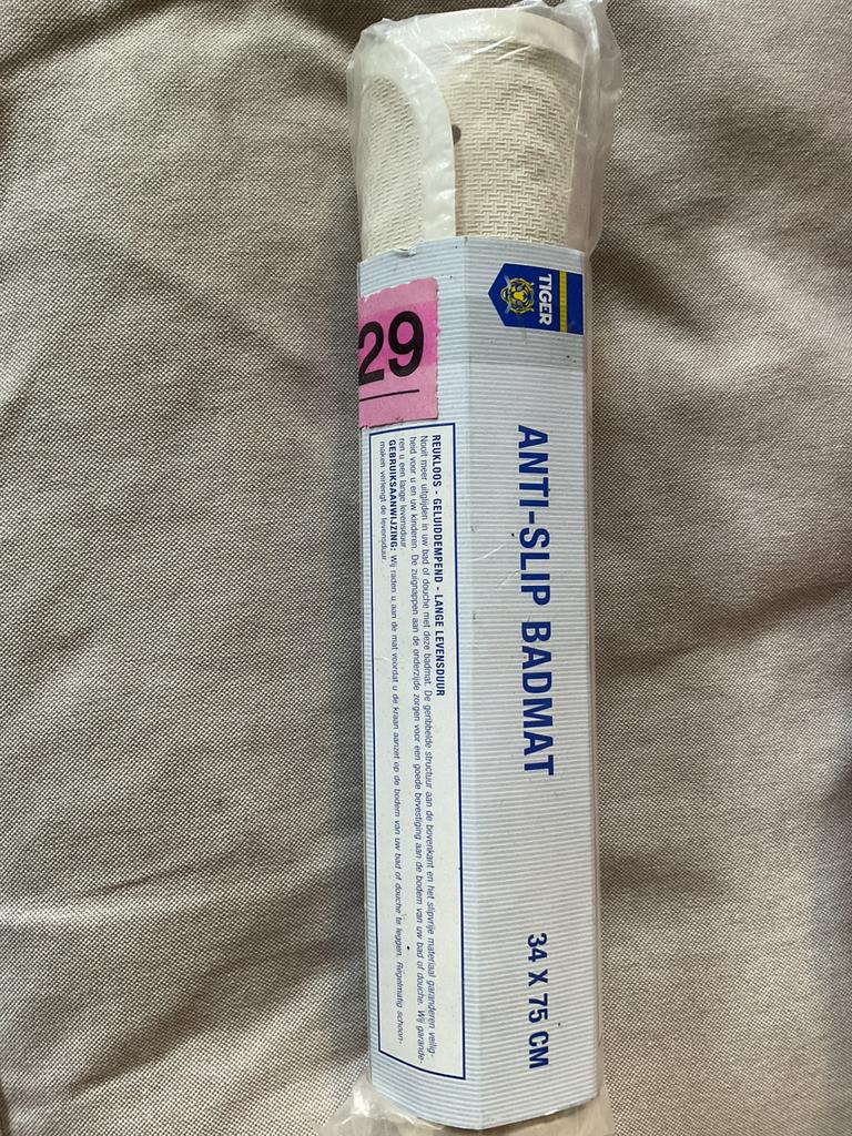 Nieuwe anti slip badmat , merk Tiger, Ophalen of Verzenden, Wit, Badmat