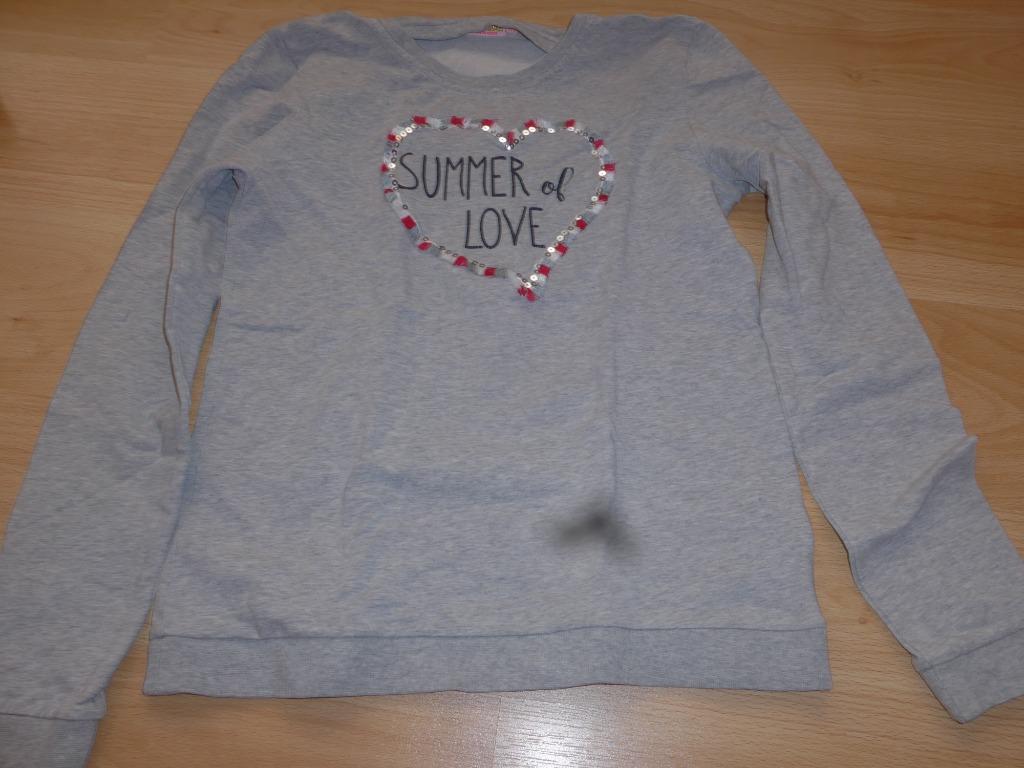 Grijze pull someone, Kinderen en Baby's, Kinderkleding | Maat 176, Meisje, Trui of Vest, Ophalen of Verzenden, Zo goed als nieuw