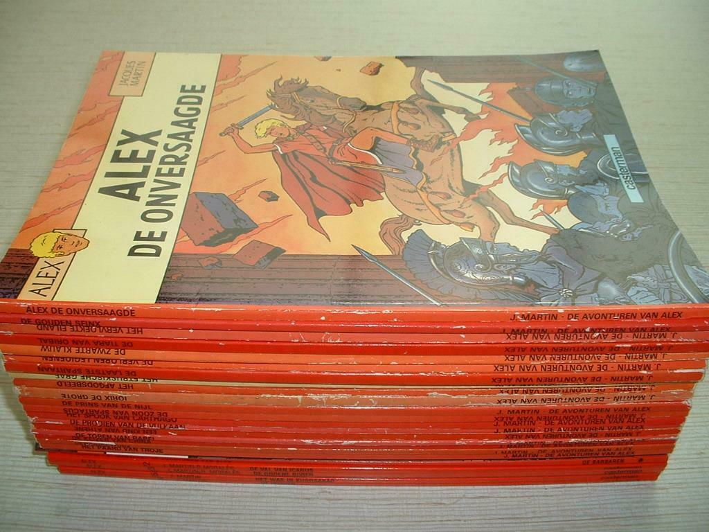 strips van alex nrs tussen 1 en 28 , Meerdere stripboeken, Ophalen of Verzenden, Jacques Martin