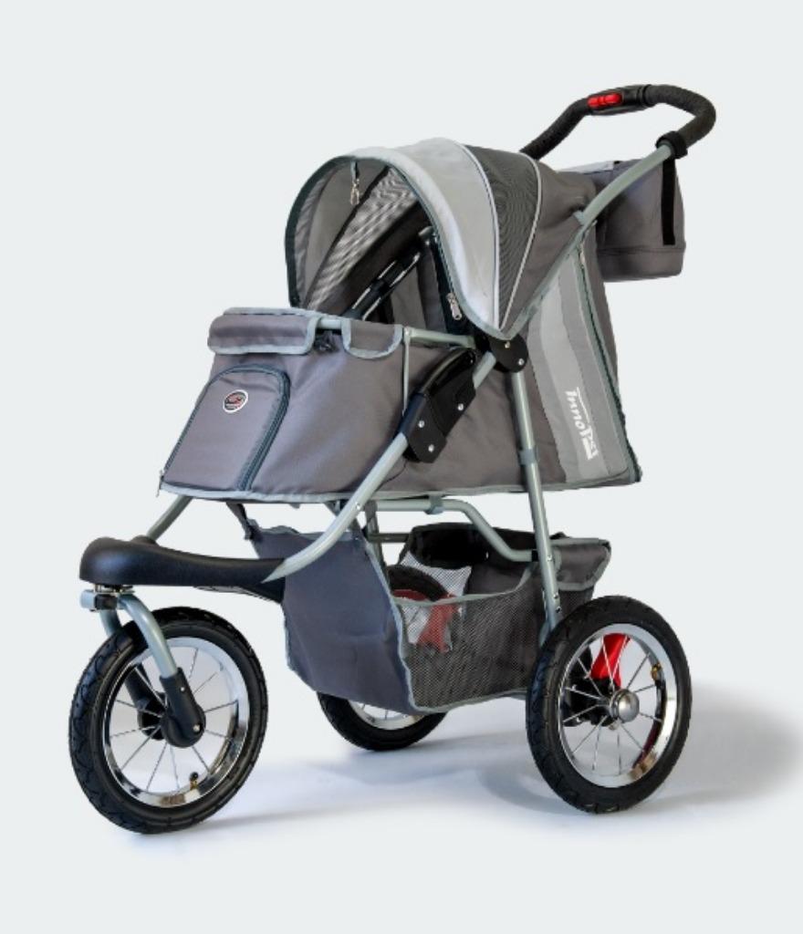 Hondenbuggy Innopet Comfort Air Eco Grey-Light Grey, Ophalen, Nieuw