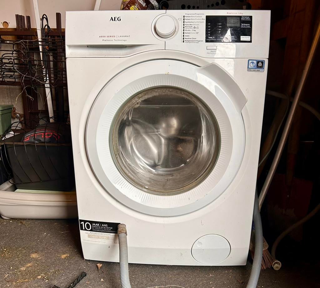 Machine à laver AEG Série 6000 ProSense – 8kg, 6 tot 8 kg, Ophalen, Zo goed als nieuw