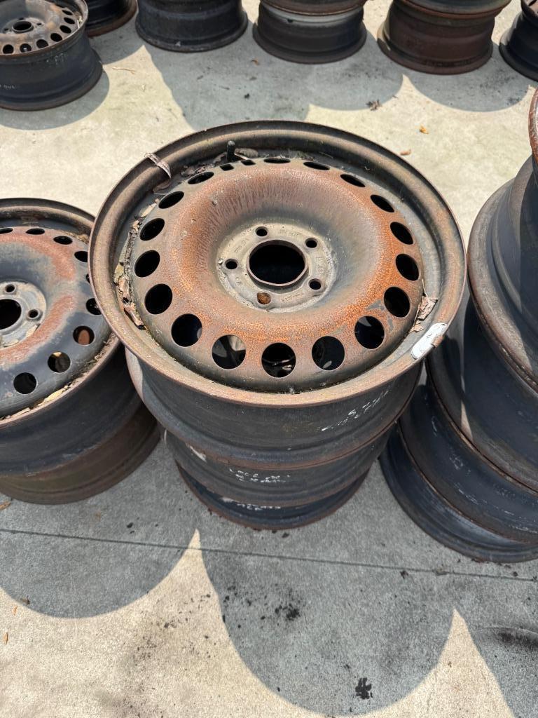 Jantes en tôle Opel 5x115, Enlèvement, Utilisé, Opel