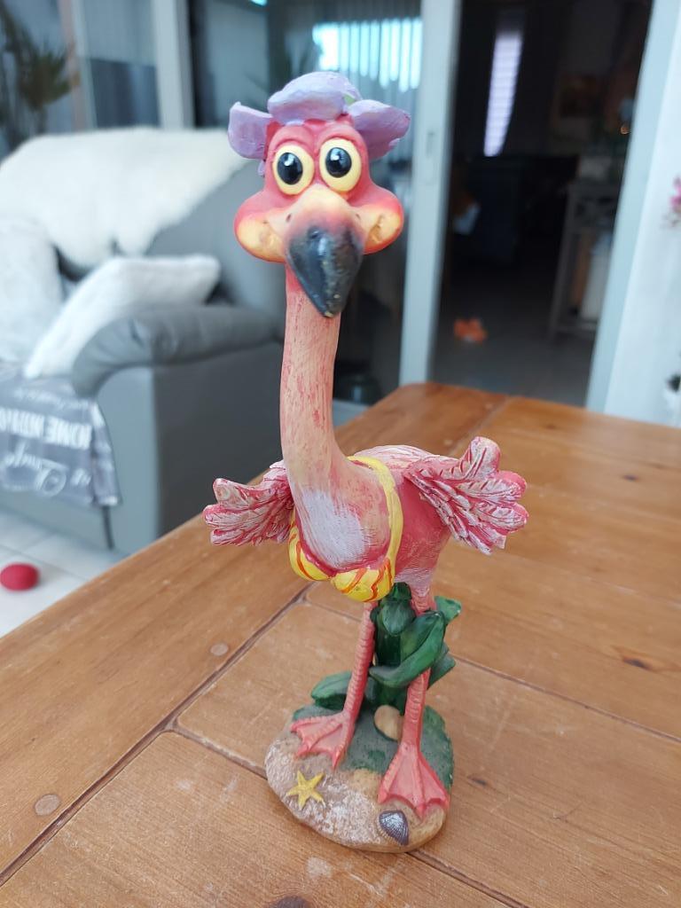 decoratief beeld flamingo, Ophalen of Verzenden