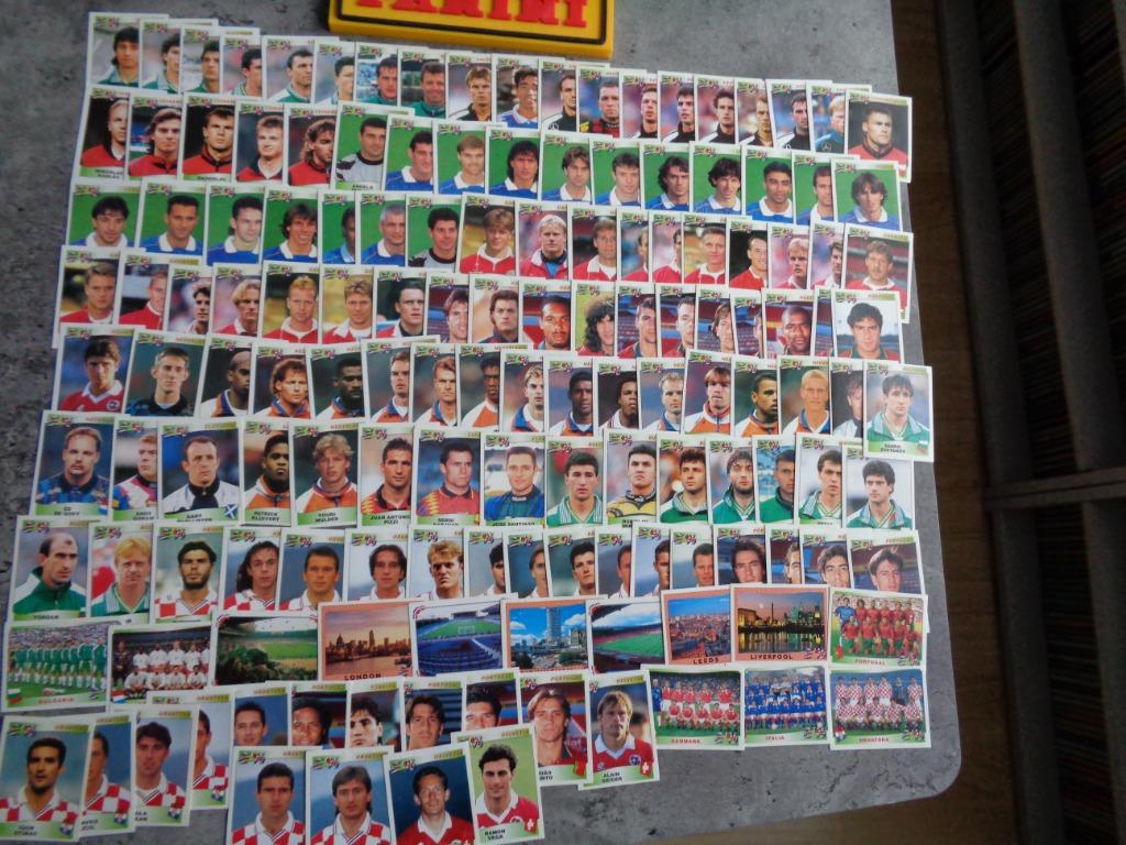 PANINI EURO  96 ANNO EK 1996 stickers voetbal 147X  *******, Hobby en Vrije tijd, Stickers en Plaatjes, Verzenden