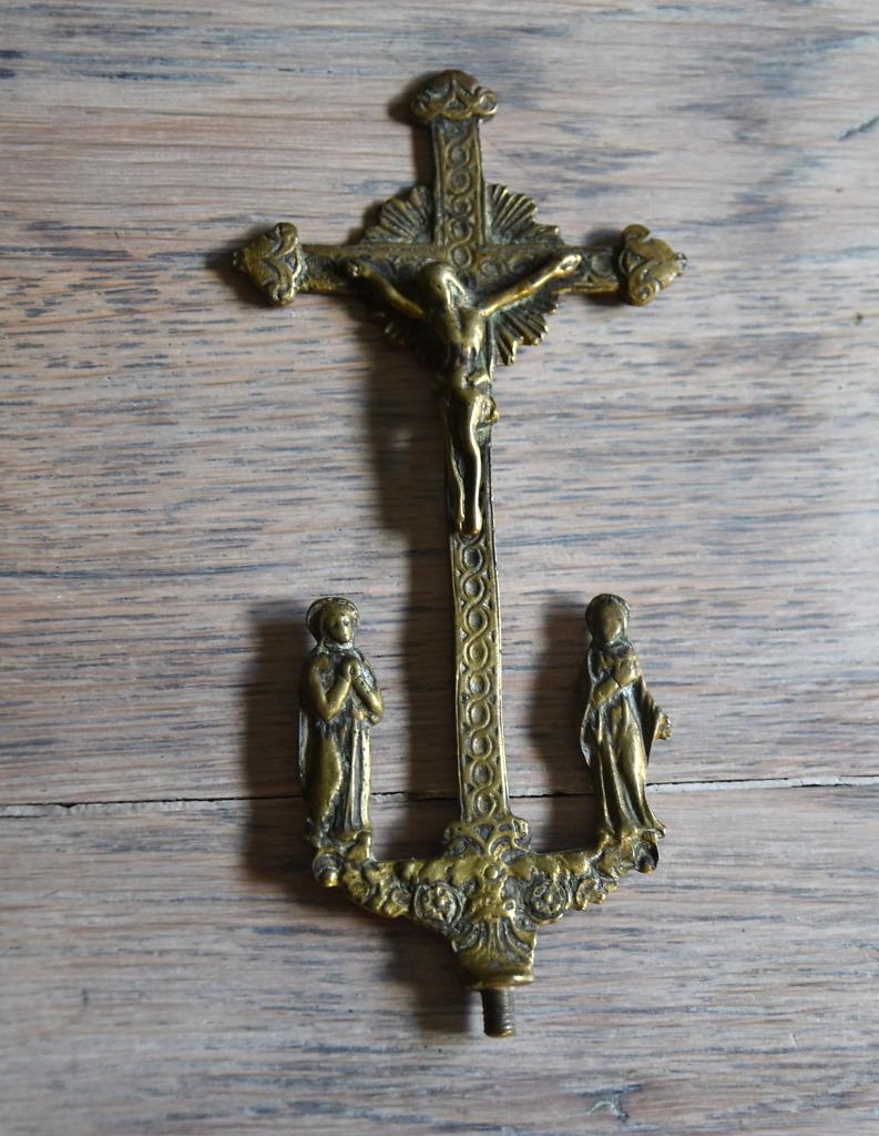 kruisje calvarie, Verzenden, Gebruikt, Overige typen, Christendom | Katholiek